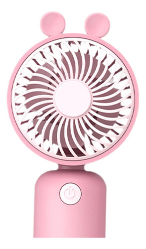 2 Mini Ventilador Portátil Usb De Dibujos Animados,