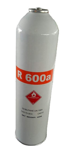 Gas Refrigerante R600a 420g Con Válvula