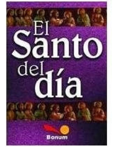 Libro - Santo Del Dia (edicion Actualizada) (rustico) - Vv.