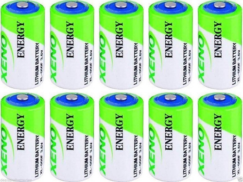 Bateria Er14250 3,6v 1,2ah Xeno Xl-050f 1/2aa - Kit  10 Pçs