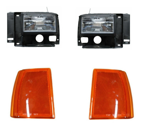 Par Faros Y Cuartos Ranger 89 90 91 92 Jgo