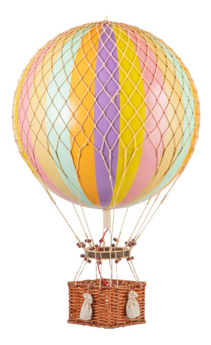 Xl Hot Air Balloon Model Pastel Rainbow 17  Aviation Han Ccj