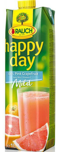 Suco Húngaro Happy Day Grapefruit Rosa 1l Embalado Unidade