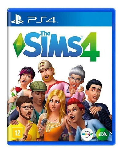 The Sims 4  4 Standard Edition Electronic Arts PS4 Físico