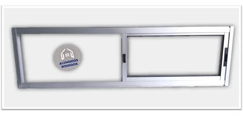 Ventanas Aluminio Para Cocinas Y Baños Color Gris