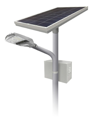 Lampara Led Alumbrado Publico Solar 80w