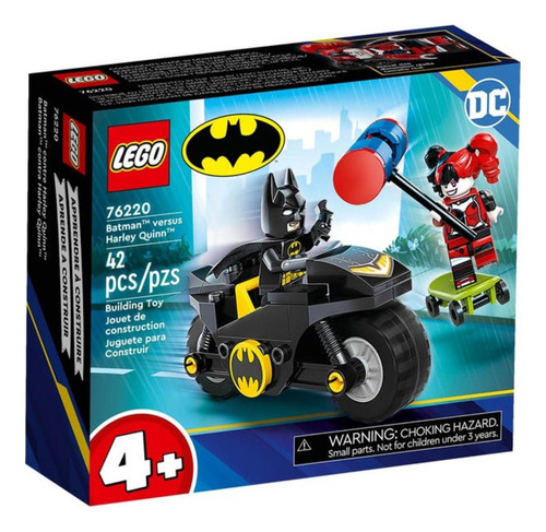 Lego Set Super Heroes Batman Contra Harley Quinn 76220 Cantidad de piezas 42