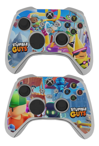 Skins De Videojuegos Para Xbox Series X + 2 Stickers Control Stumble Guys_1