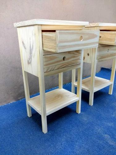 Mesa Mesita De Luz De Sommier Estilo Nórdico!!!modelo Nuevo