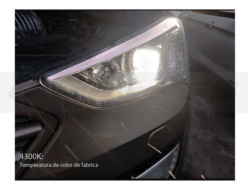 Ampolletas Hid Xenón D1s 4300k 35w Color De Fabrica