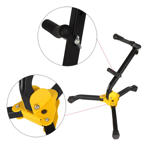 Soporte Ajustable Para Saxofón Portátil