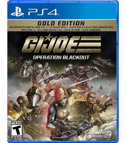 G.i. Joe: Operation Blackout Gold Edition Nuevo Ya Ps4