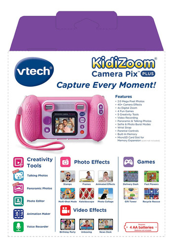 Juguete Vtech Kidizoom Camera Pix Plus, Rosa