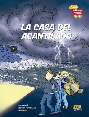Casa del acantilado, la, de B., Marcos. Editorial Edinumen, capa mole em espanhol, 2017