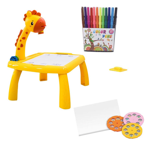 Proyector De Dibujo Para Niños Con 12 Bolígrafos De Colores,