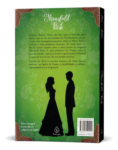 Mansfield Park, De Austen, Jane. Editorial Principis, Capa Mole Em Português