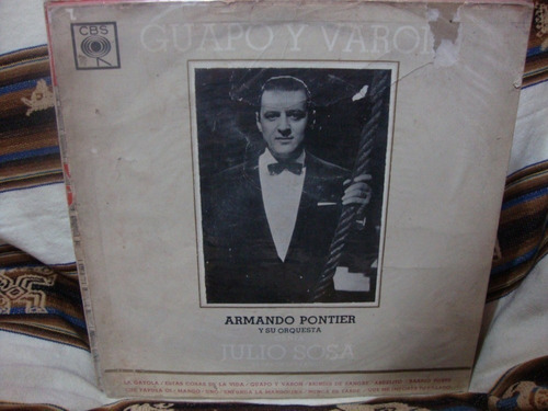 Vinilo Julio Sosa Armando Pontier Y Su Orquesta T1