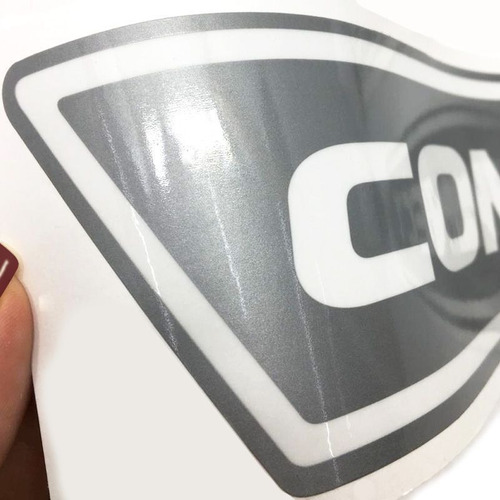 Faixa Fox Connect 2018/2019 Adesivo Prata Modelo Original