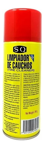 Limpia Cauchos Sq Limpiador Espuma Spray 440cm3 Tienda 