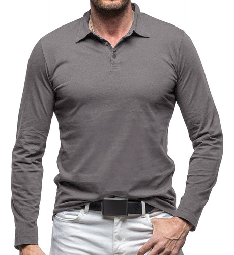 Playera Polo Básica Y Casual Para Hombre