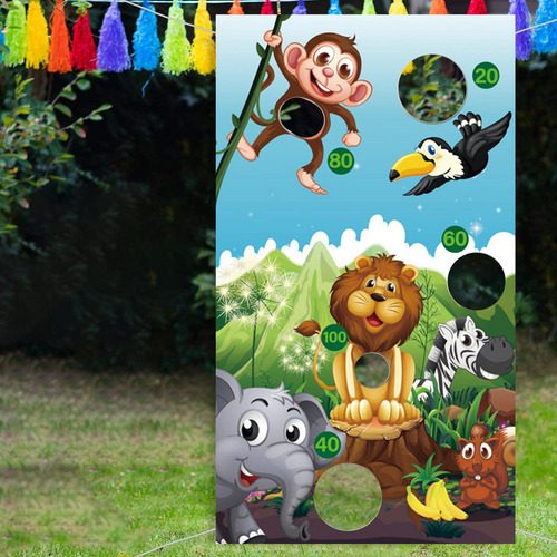 Juegos De Juegos De Bolsas De Frijoles Reutilizables Banner