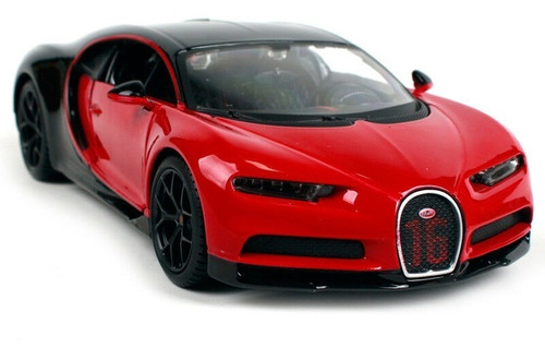 Maisto Bugatti Chiron Sport Rojo/negro  1/18  Caja Cerrada 