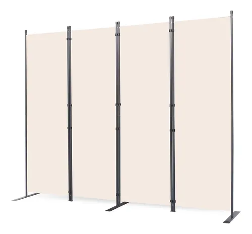 Separador De Ambientes, Pantalla Plegable De 4 Paneles ...