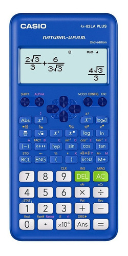 Calculadora Cientifica Casio Fx-82la Plus-bu |watchito|