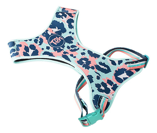 Imagem 3 de 9 de Conjunto Peitoral Neoprene E Guia Tamanho G Verde Savana