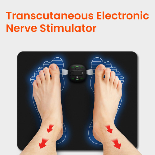 Estimulador Nervioso Electrónico Para Pies Con Control Remot