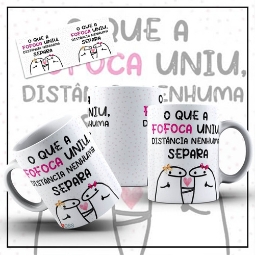 Imagem 2 de 5 de Caneca Bento Flork Meme Divertido Amigas O Que A Fofoca Uniu