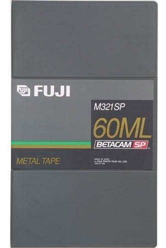Fita Betacam 60 Minutos Fujifilm M321sp 60ml