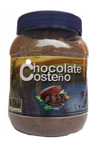 Chocolate Costeño Artesanal En Polvo 100% Natural 200g X 4