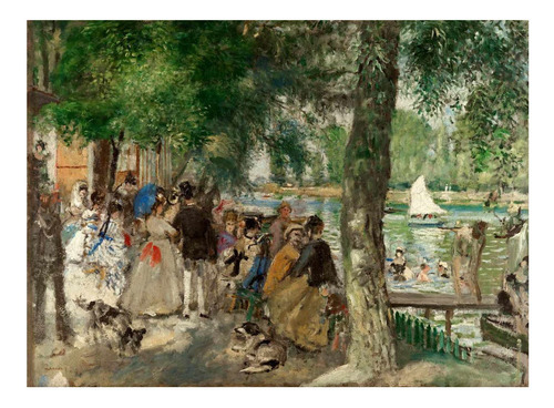 Banhistas No Sena - Renoir - Tela Canvas