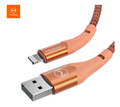 Mcdodo Cable Lightning Para iPhone Carga Rápida Luz Led 