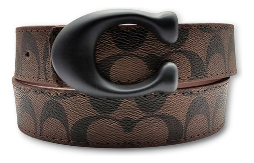 Cinturón Coach Sculpted C Unisex Hombre Mujer
