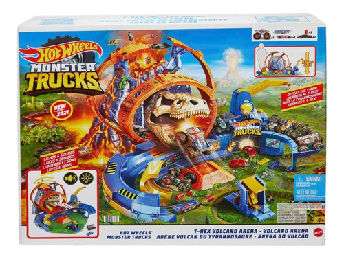 Hot Wheels Monster Trucks  Explosión Volcánica