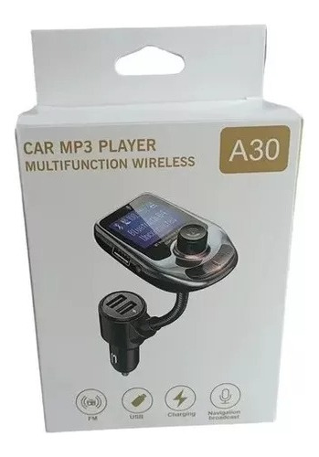 Adaptador Transmisor Carro Celular Bluetooth Mp3
