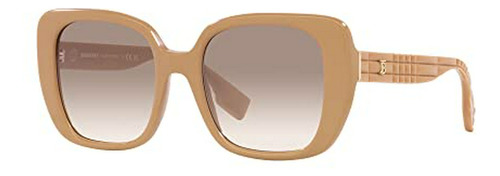 Gafas De Sol Burberry Helena Be 4371 Para Mujer En Beige/mar