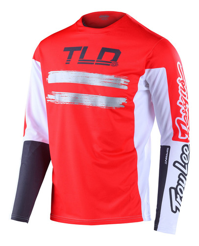 Jersey Bici Sprint Marker Glo Rojo Tld Original