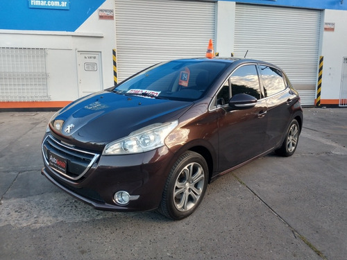 Peugeot 208 1.6 Feline Pack Cuir 2014 Muy Bueno T/auto Fcio