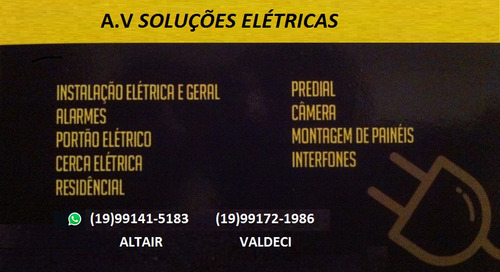 Imagem 1 de 1 de Instalações E Manutenção Elétrica Em Geral