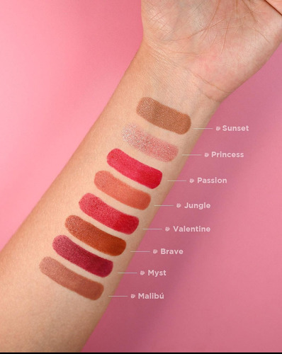 Imagen 4 de 4 de Labiales En Barra Matte Cremosos De Dolce Bella Original