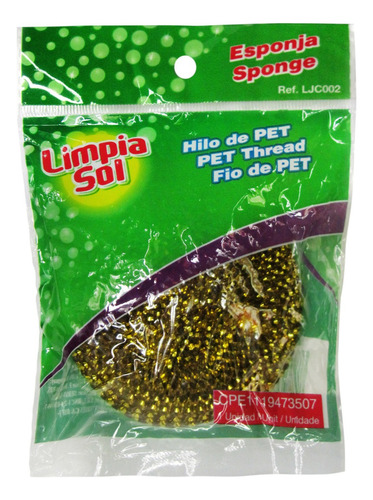 Limpia Sol Esponja Hilo De Pet (x12 Unid)