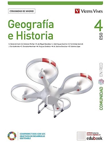 Geografia E Historia 4 Madrid Comunidad En Red  - Equipo Edi