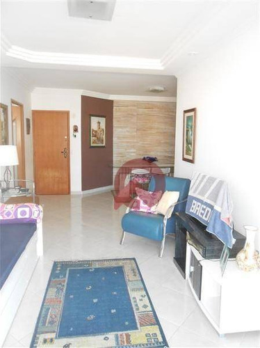 Imagem 4 de 26 de Apartamento Com 3 Dormitórios À Venda, 118 M² Por R$ 460.000,00 - Ocian - Praia Grande/sp - Ap0192