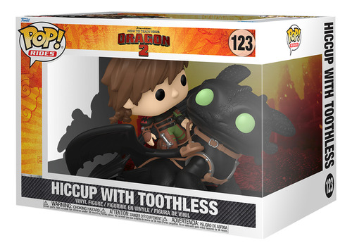 Funko Pop! Como Entrenar A Tu Dragon - Hipo Con Chimuelo 123
