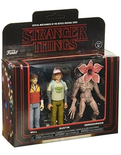 Funko Stranger Things 3pk Pack 2 Collectible Action Figures