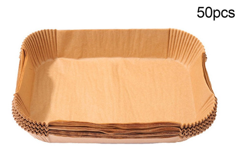 Forro De Papel Para Hornear Rectangular Desechable Airfryer,