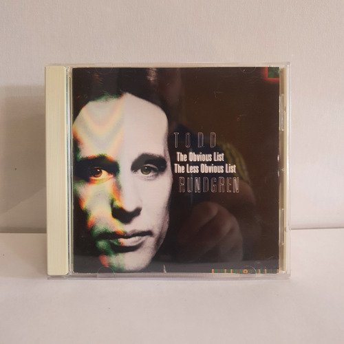 Todd Rundgren The Obvious List/the Less Obvious List Cd [usa